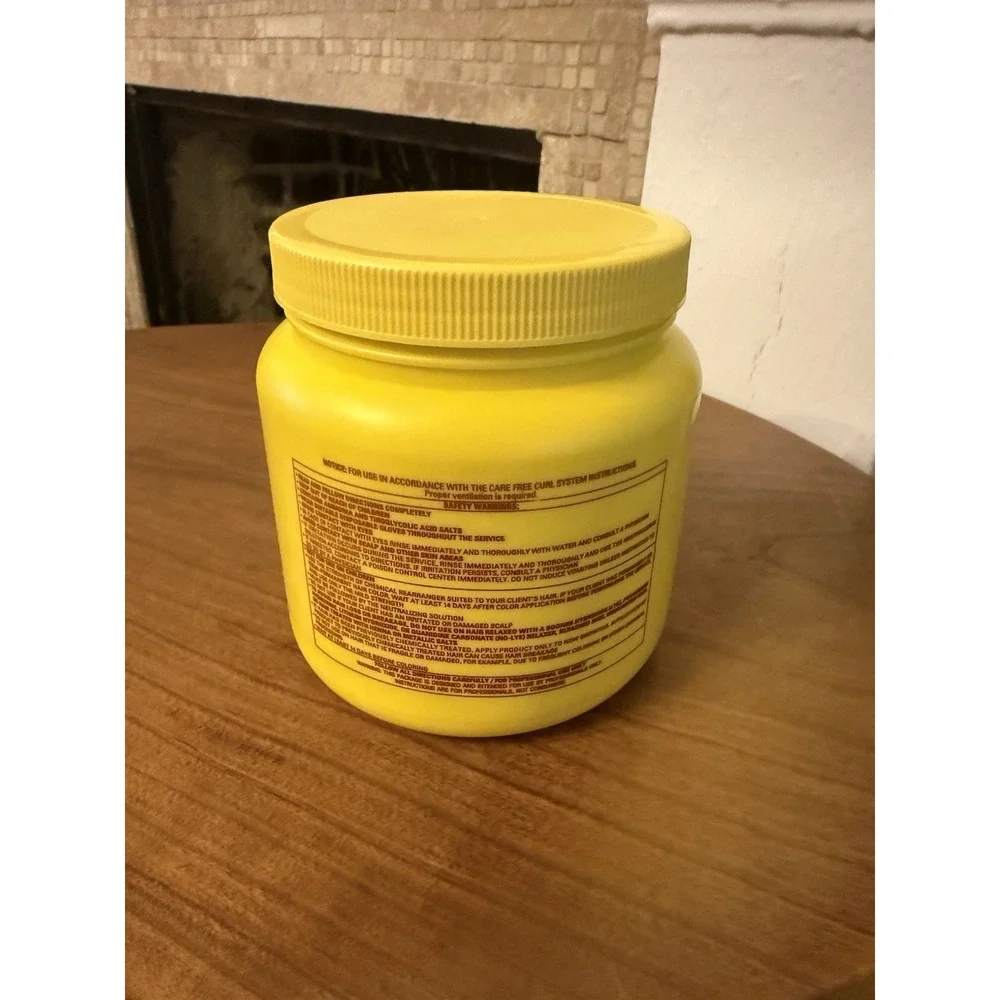 Softsheen Carson Care Free Curl Cold Wave Chemical Rearranger SUPER 32 oz jar